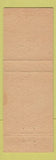 Matchbook Cover - Lakeshore Motor Court Hartsville SC