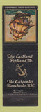 Matchbook Cover - Eastland Hotel Portland ME Carpenter Manchester NH