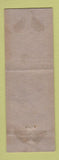 Matchbook Cover - Hotel Warner Harrisburg PA