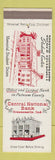Matchbook Cover - Central National Bank Greencastle IN