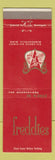 Matchbook Cover - Freddies  Restaurant Minneapolis MN