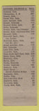 Matchbook Cover - Allen Hotel Gunnison Colorado