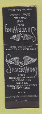 Matchbook Cover - Silver Wing Inn Motel Englewood Colorado