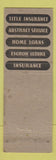 Matchbook Cover - Landon Abstract Company Title Guaranty Denver Colorado