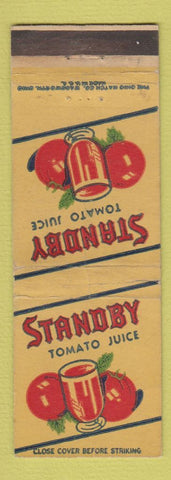Matchbook Cover - Standby Tomato Juice WEAR