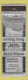 Matchbook Cover - Hotel Strand Atlantic City NJ WEAR