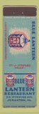 Matchbook Cover - Blue Lantern Restaurant Scranton PA FEDERAL LONG WEAR