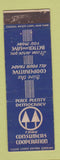 Matchbook Cover - Consumers Cooperative FEDERAL LONG WEAR