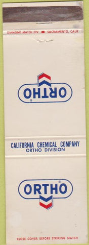 Matchbook Cover - Ortho Agriculture chemicals WEAR
