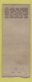 Matchbook Cover - Ride Bob's Bicycle Shop Parma OH WORN BOBTAIL