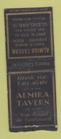Matchbook Cover - Almira Tavern Cleveland OH WEAR BOBTAIL