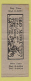 Matchbook Cover - Walther Bros Garage Clearfield PA pinup BOBTAIL