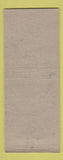Matchbook Cover - Blue n White Motel Mount Bethel PA pinup BOBTAIL
