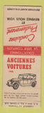 Matchbook Cover - Antique Cars QC DD Bean BOBTAIL