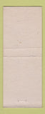 Matchbook Cover - State Die Company Manchester NH pinup BOBTAIL