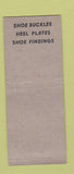 Matchbook Cover - Essex Shoe Supply Boston MA pinup BOBTAIL