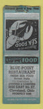Matchbook Cover - Blue Point Restaurant Cleveland OH BOBTAIL