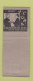 Matchbook Cover - Sadie's Dutch Inn Cafe Dominguez CA pinup WEAR BOBTAIL