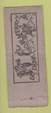 Matchbook Cover - Gray Wolf Tavern Masury OH WORN BOBTAIL