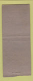 Matchbook Cover - Arcadia Cafe Petoskey MI BOBTAIL