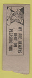 Matchbook Cover - SS Cafe Cleveland OH girlie BOBTAIL