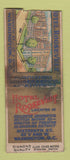 Matchbook Cover - Hotel Roosevelt Washington DC WORN DQ BOBTAIL