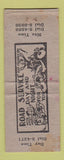 Matchbook Cover - Walther Bros Garage Clearfield PA pinup BOBTAIL