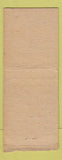 Matchbook Cover - Xochitl Mexican Restaurant New York City pinup WEAR BOBTAIL