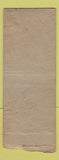 Matchbook Cover - KE Sipe SAFETY FIRST WORN BOBTAIL