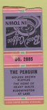 Matchbook Cover - The Penguin Restaurant BOBTAIL