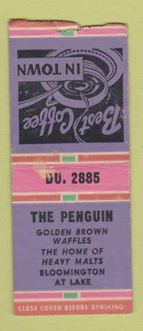 Matchbook Cover - The Penguin Restaurant BOBTAIL