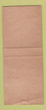 Matchbook Cover - 1953 Chevrolet Spofford Motors North Adams MA BOBTAIL