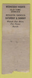 Matchbook Cover - Sun Set Nite Club Fonda IA BOBTAIL