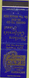 Matchbook Cover - Lim's Cafe Chinese food Redding CA