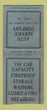 Matchbook Cover - Auto Service Company York PA WEAR BOBTAIL