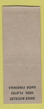 Matchbook Cover - Essex Shoe Supply Boston MA pinup BOBTAIL
