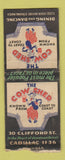 Matchbook Cover - The Cow Shed Detroit MI BOBTAIL
