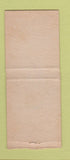 Matchbook Cover - Royal Triton oil gas Clements Roanoke VA BOBTAIL