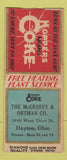 Matchbook Cover - Koppers Coke Coal McGreevy Ortman Dayton OH DQ BOBTAIL