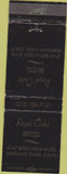 Matchbook Cover - Royal Oaks Motel Sherman Oaks CA