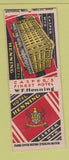 Matchbook Cover - Hotel Henning Casper WY BOBTAIL