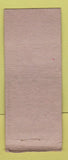 Matchbook Cover - Hollywood Sandwich Bar Cleveland OH WORN BOBTAIL