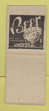 Matchbook Cover - Maine Avenue Cafe East Hampton MA Pluta pinup BOBTAIL