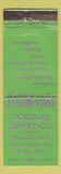 Matchbook Cover - Douglas Supply Hardware Racine WI WEAR