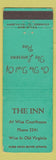 Matchbook Cover - The Inn Wise Courthouse VA