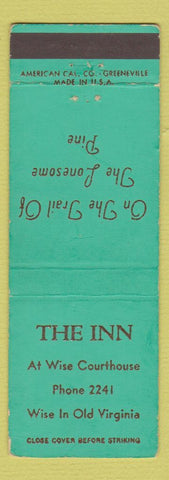 Matchbook Cover - The Inn Wise Courthouse VA