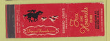 Matchbook Cover - Fox and Hounds Club Boston MA