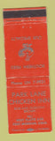 Matchbook Cover - Park Lane Chicken Inn Fort Morgan Colorado WEAR