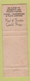 Matchbook Cover - Kozy Korner Restaurant Geneva IN