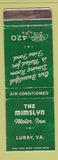 Matchbook Cover - The Mimslyn Motor Inn Luray VA WEAR